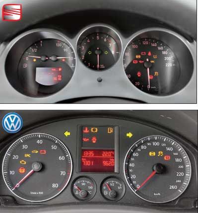 seat altea & vw golf plus